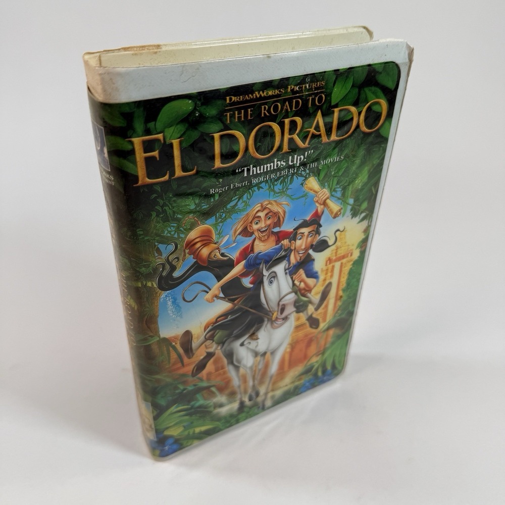 The Road to El Dorado (VHS, 2000, Clam Shell)